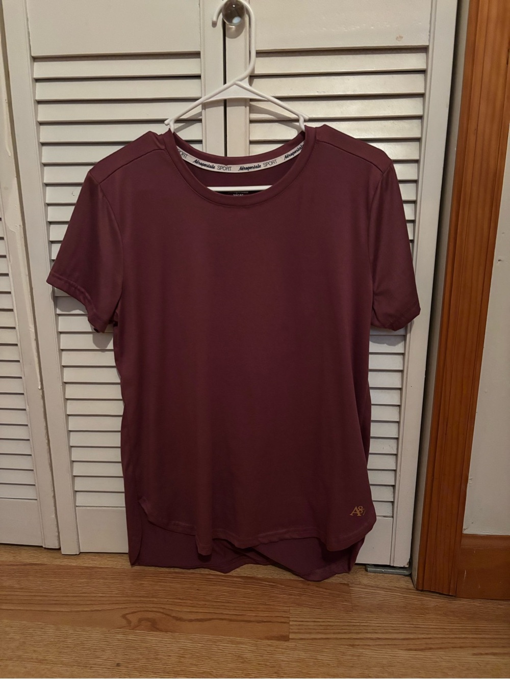 Aeropostle Maroon Short Sleeve Active Tee - Women